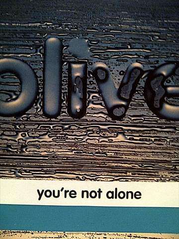 OLIVE  YOU'RE NOT ALONE (SINGLE) (CD FOR SALE)