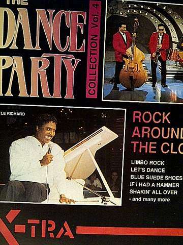 THE DANCE PARTY COLLECTION VOL 1 "ROCK AROUND THE CLOCK" (LIMBO ROCK  LET'S DANCE  BSUEDE SHOES ETC)