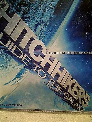 THE HITCHIKER'S GUIDE TO THE GALAXY  ORIGINAL SOUNDTRACK (MUSIC BY JOBY TALBOT) (CD FOR SALE)