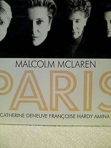 Malcolm McLaren: Paris  : Catherine Deneuve Francoise Hardy Amina : CD