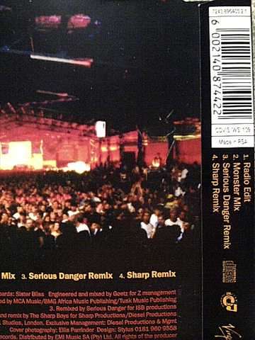 Faithless: God is a DJ : Cd Single : Made is RSA : CD