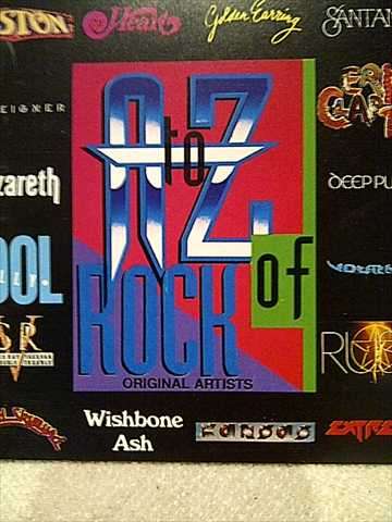 THE A TO Z OF ROCK, 2 CD, ( DEEP PURPLE, FOREIGNER, JOURNEY, BILLY IDOL, AUTOGRAPH, BOSTON ETC.)