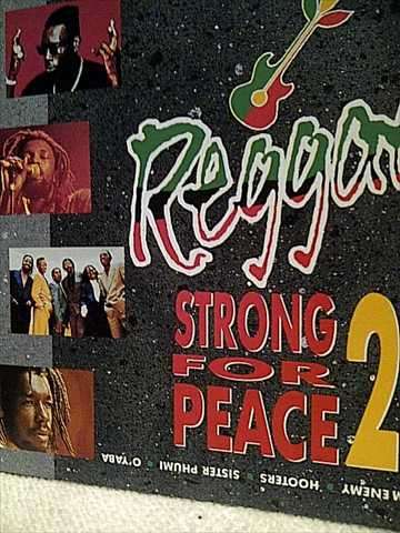 REGGAE, STRONG FOR PEACE 2 (LUCKY DUBE, PETER TOSH, SHABBA RANKS ETC) (CD FOR SALE)
