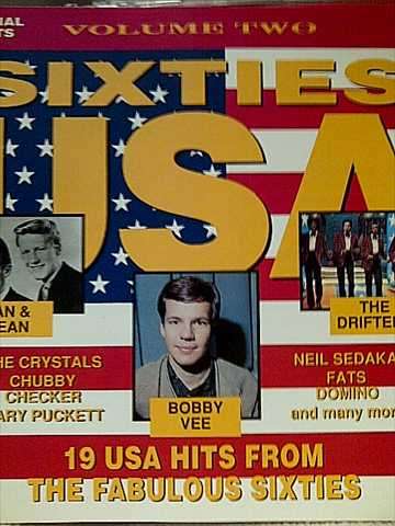 SIXTIES USA (THE CRYSTALS, CHUBBY CHECKER, NEIL SEDAKA, FATS DOMINO ETC.) (CD FOR SALE)