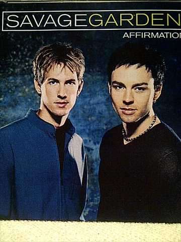 SAVAGE GARDEN, AFFIRMATION (CD FOR SALE)