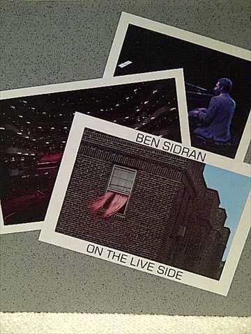 Ben Sidran : On the Live Side : CD
