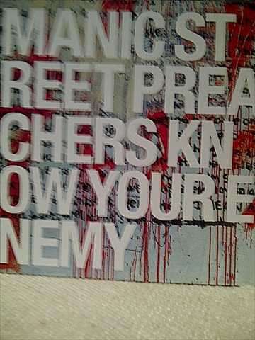 Manic Street Preachers : Know your enemy  : CD