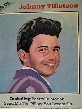 Johnny Tillotson 22 tracks including poetry in motion, send me the pillow you dream on (CD)