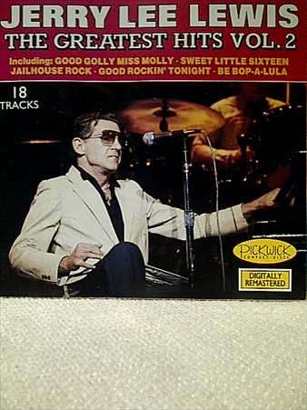 Jerry Lee Lewis : The Greatest Hits Volume 2 : 18 Tracks  : CD
