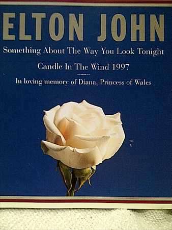 Elton John : CD Single : In loving memory of Diana Princess of Wales  : CD