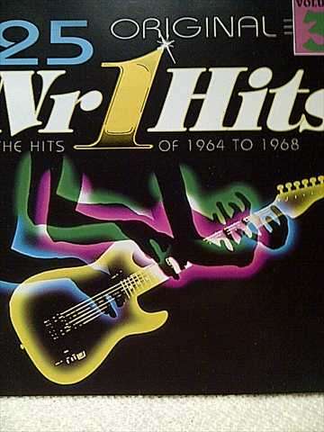 25 ORIGINAL NO. 1 HITS OF 1964 -68 (TOMMY ROE  TRINI LOPEZ  LESLEY GORE ETC) (CD FOR SALE)