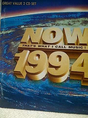 NOW THAT'S WHAT I CALL MUSIC 1994  DOUBLE CD (CD FOR SALE)