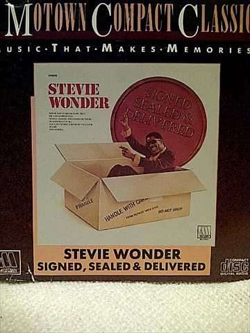 Stevie Wonder : Signed Sealed and Delivered  : CD