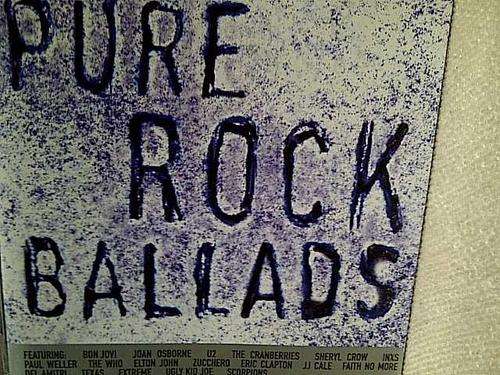 Pure Rock Ballads : Various Artists  (CD FOR SALE)