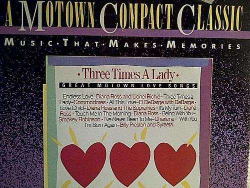 A motown compact classic : 3 times a lady : Great motown songs (CD FOR SALE)