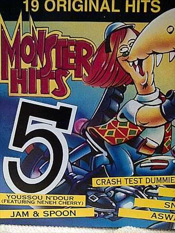 Monster Hits Volume Five :  Monster Hits 5 : Various Artists  (CD FOR SALE)