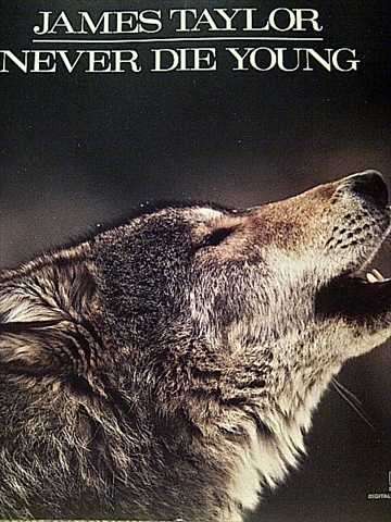 JAMES TAYLOR, NEVER DIE YOUNG (CD FOR SALE)