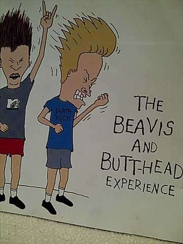 THE BEAVIS AND BUTT-HEAD EXPERIENCE (NIRVANA, ANTHRAX, MEGADETH ETC) (CD FOR SALE)