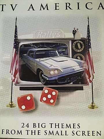TV AMERICA, 24 BIG THEME SONGS FROM THE SMALL SCREEN (BAYWATCH, TWIN PEAKS, THE A-TEAM ETC.)