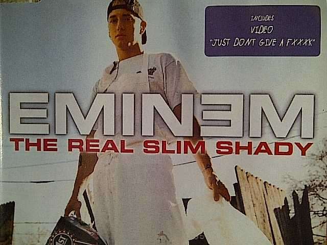 EMINEM, THE REAL SLIM SHADY (SINGLE) CD SINGLE (CD FOR SALE)