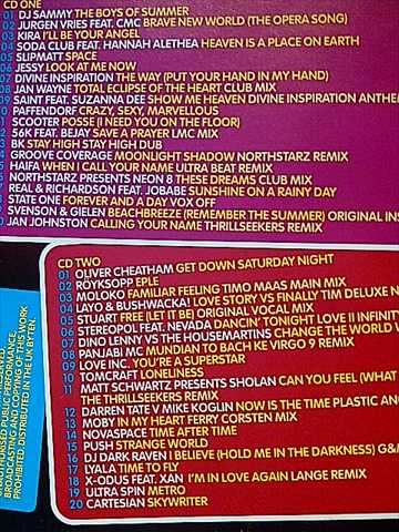 THE ANNUAL SPRING 2003 MINISTRY OF SOUND  2 CD SET (JESSY, DIVINE INSPIRATION, DJ SAMMY ETC.)