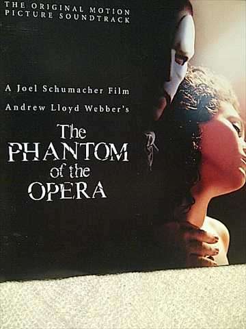 THE PHANTOM OF THE OPERA - THE ORIGINAL MOTION PICTURE SOUNDTRACK (CD FOR SALE)