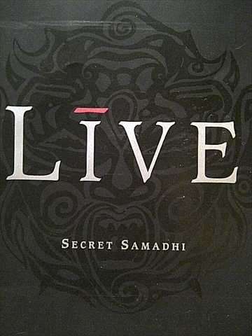 LIVE, SECRET SAMADHI (CD FOR SALE)
