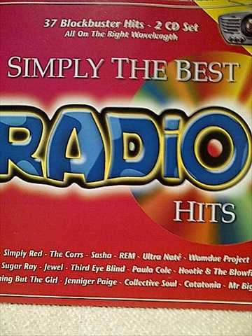 SIMPLY THE BEST RADIO HITS, 2CD,  (CHER, THE CORRS, WAMDUE PROJECT, THIRD EYE BLIND ETC.) (