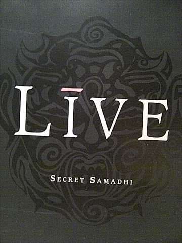 LIVE, SECRET SAMADHI (CD FOR SALE)