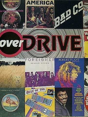 OVERDRIVE - VARIOUS (VANILLA FUDGE, EVOID, ROBERT PLANT ETC.) (CD FOR SALE)