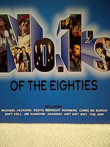 NO 1'S OF THE EIGHTIES (MICHAEL JACKSON, SOFT CELL, JIM DIAMOND ETC.) (CD FOR SALE)
