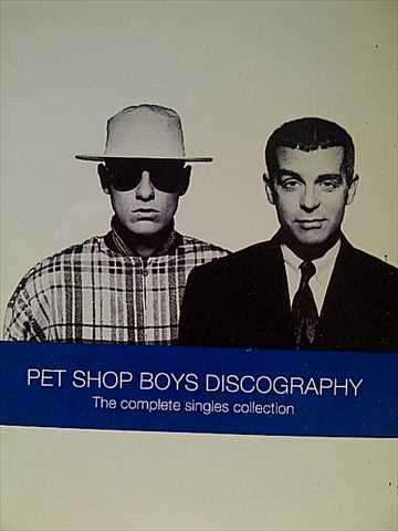 PET SHOP BOYS - DISCOGRAPHY, THE COMPLETE SINGLES COLLECTION (CD FOR SALE)
