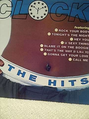 CLOCK - THE HITS (ROCK YOUR BODY, TONIGHT'S THE NIGHT, HEY YOU ETC.) (CD FOR SALE)