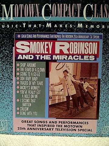A Motown Compact Classic Smokey Robinson and the Miracles :  (CD FOR SALE)