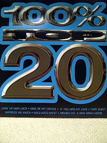 100% Top 20 : Various Artists  (CD FOR SALE)