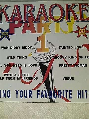 KARAOKE PARTY 1 (YELLOW POLKA DOT BIKINI, WILD THING, IT'S NOT UNUSUAL, VENUS ETC.) : CD