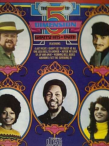 THE 5TH DIMESTION - GREATEST HITS ON EARTH (CD FOR SALE)