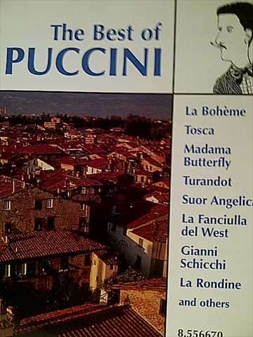 THE BEST OF PUCCINI : CD