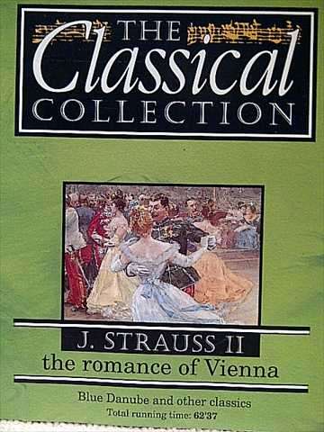 J STRAUSS II - THE ROMANCE OF VIENNA - THE MASTERPIECES - THE CLASSICS COLLECTION VOL 8
