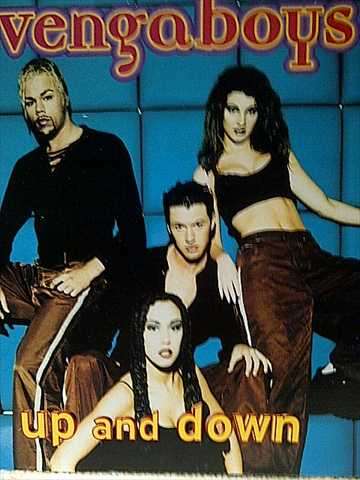 VENGABOYS SINGLE: UP & DOWN: CD SINGLE: MADE In RSA : CD