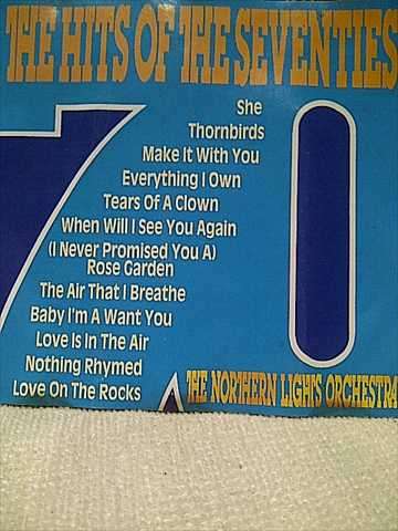 THE HITS OF THE SEVENTIES: THE NORTHERN LIGHTS ORCHESTRA : CD
