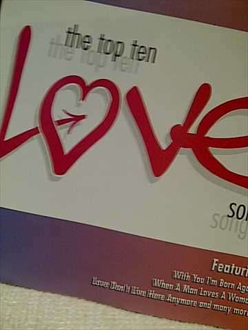 THE TOP TEN LOVE SONGS : CD