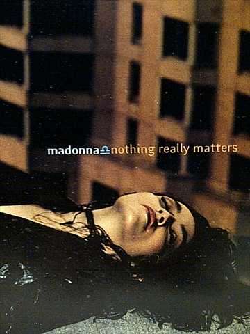 Madonna : Nothing Really Matter : SA CD Single  : CD