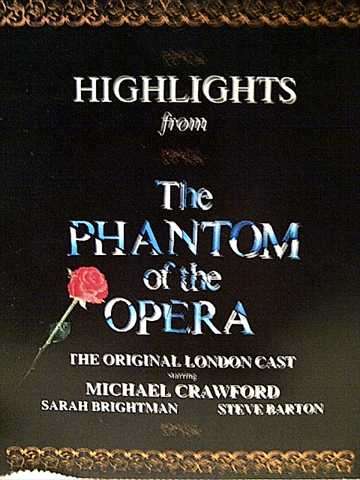 Highlights from The Phantom of the Opera  : CD
