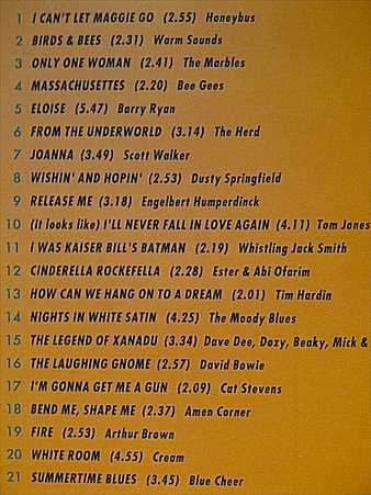 Hits of 67 + 68 : Various Artists : CD