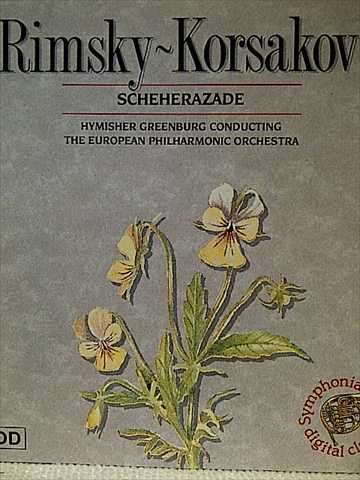 Rimsky Korsakov : Scheherazade : Hymisher Greenburg The European Philharmonic Orchestra : CD