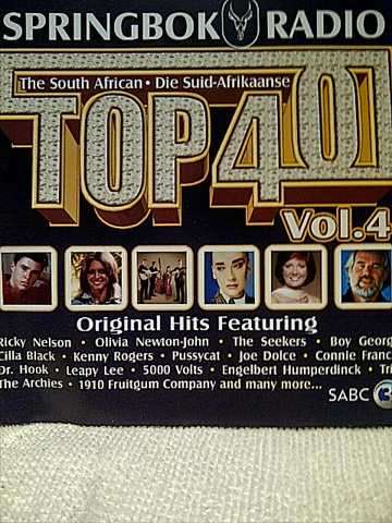 Spingbok Radio : Top 40 : The SA top 40 Volume 4 : 2 CD Set : CD