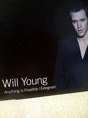 Will Young:Anything is Possible / Evergreen : CD Single : CD