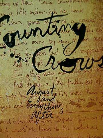 Counting Crows : August and Everything After : CD