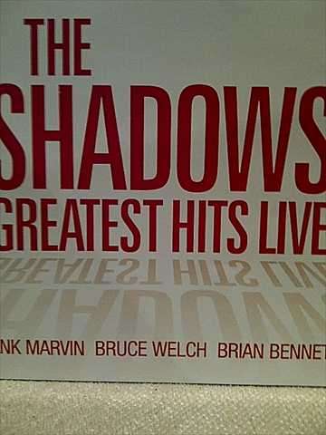 THE SHADOWS GREATEST HITS LIVE : CD